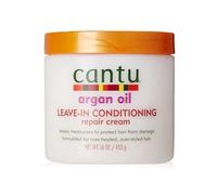 Crema reparadora acondicionadora sin enjuague con aceite de argán CANTU, 453 g El empaque puede variar