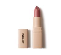 Inglot Creamy Soft Lipstick - Barra de labios cremosa, hidratante y más llena, color intenso, duradero, cobertura total, 4,4 g, 505