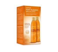KATIVA Tratamiento Post Alisado Brasileño | Champú y Acondicionador | Prolonga el Alisado un 50% | Antifrizz | Kit 2 unidades | 225 ml | Con keratina vegetal y ácido hialurónico