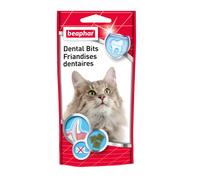 Beaphar - Snacks Dentales para Gato, Anti Placa y Anticarro, Clorofila Natural, 35 g