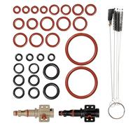 35 Juntas Tóricas Para Philips Saeco, Juntas Tóricas De Silicona, Grupo De Preparación Con Juego De Cepillos De Limpieza Cafeteras Para Philips Gaggia, Válvula De Apoyo, Válvula De Vapor