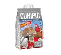 Cunipic NATPA35 Naturlitter Papel - 35 l, Negro