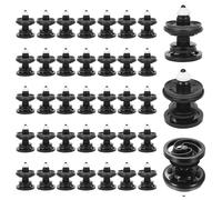35 Pcs Grapas Coche Paneles de Puerta, Clips Grapas para Coches, Clips para Molduras de Puerta 7L6868243, Compatible con VW Golf 5 6 7 T4 T5, Passat, Skoda Caddy A1, A4, A5, A6