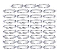 35 Piezas Anillos de Metal,Anillas para Llaveros,Anillas Llaveros 20mm,Anillo de Llavero Redondo,para Bricolaje, hogar, Coche, Llaves,Oficina Art y Artesanía(20mm)