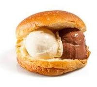 35 unidades veneciana de mantequilla de 48 g, envuelta individualmente en papel de sándwich helado Ice Cream Sandwich