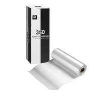 350 unidades - Bolsa grande de plástico resistente para productos en un rollo, 11.8 x 15.7 pulgadas, sin BPA, transparente, de grado alimenticio, frutas, verduras, pan y más