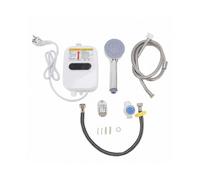 3500W Electric Tankless Water Heater with HD Touch Screen for Home Dorm EU 220V Instant Hot Shower