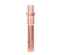 350A MIG/Mag Air Welding Torch Tutor Tutor de 10 piezas Precisión Accesorios de cobre de larga duración Tipo P350 (Panasonic 350A Cobre morado de alambre exterior)