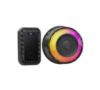 350M IP44 Waterproof Wireless Doorbell Self Powered Home Doorbell Alarm with Night Light Electronic Chime EU