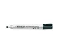 STAEDTLER Lumocolor 351 - Rotulador para pizarra blanca (3 unidades), color negro