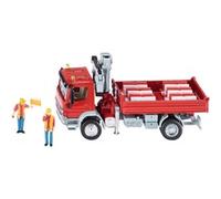 3534 modelo a escala Camión grúa 1:50, Automóvil de construcción rojo, Camión grúa, 1:50, Niño/niña, Metal, Plástico, 1 pieza(s), 3 año(s)