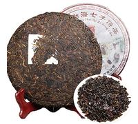 357g (0.787LB) Tè Puer cinese Yunnan Arbor Collezione Menghai Tè bollito Torta Tè Salute Tè Puerh Tè nero Tè Puer maturo Tè cinese Tè Pu-Erh Tè Puerh di alberi antichi