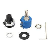 3590S-2-104L, Potenciómetro Bobinado 3590S-2-104L Potenciómetro Rotatorio Tipo X 100K Ohm con Dial de Conteo de 10 Vueltas Perilla Rotatoria, Potenciómetro, Herramientas