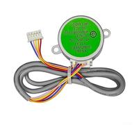 35BYJ46 Motor paso a paso de aire acondicionado DC 12V Motor de ventilador de metal AC Motor de barrido 0010400502B Interior Gabinete de control de dirección de flujo de aire Motor de repuesto de CA