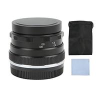 35mm F1.6 Lente Fija Manual para cámaras Micro 4/3 - Gran Apertura para Bokeh Natural, Enfoque cercano 28cm, Ideal para fotografía de Viajes y Retratos