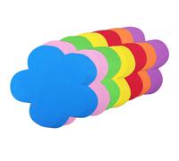 35pcs Cortes de flores de espuma 6 '' Formas de espuma grandes Decoracin de flores Bulletin Tablero Cortes Decoracin del aula de flores para la dec