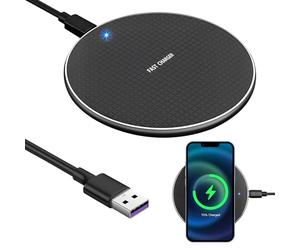 35W Cargador inalámbrico rápido de inducción Compatible con iPhone 17-11