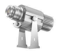 35W LED de imagen personalizada Gobo Logo Proyector de luz para interior/exterior IP67 a prueba de agua,Plata,remote control