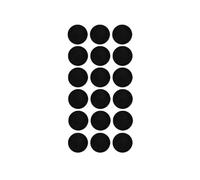 36/180Pcs Felt Chair Leg Pads Round Square Floor Protector Self Adhesive Furniture Table Legs Pad Bumper Anti Slip Furniture Mat(Black Square,36pcs(2 Sheet))