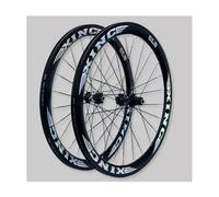 36/54T Trinquete 700C Juego De Ruedas De Bici De Carretera Freno De Disco Llanta De Aluminio De Doble Pared De 50mm, 100/135mm QR, Casete De 7-12 Velocidades, F/V, 23-35C Cubierta(36T Ratchet)