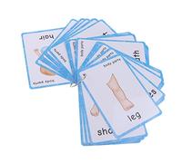 36 Body Parts Flash Cards & Children Cards for Toddlers- Educational Learning Picture & Word Card Flashcards(English Word Learning Card & Vocabulary Cards for Children and Preschool),12x9cm