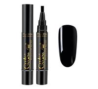 36 colores de gel de uñas Step Art Pencil Nails Oil No y capa superior necesaria para mujeres niñas 5 ml empujador de cutículas de vidrio (A Talla única)