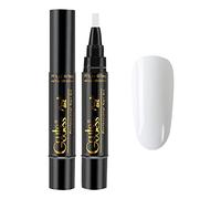 36 colores de gel de uñas Step Art Pencil Nails Oil No y capa superior necesaria para mujeres niñas 5 ml empujador de cutículas de vidrio (B One Size)