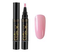 36 colores de gel de uñas Step Art Pencil Nails Oil No y capa superior necesaria para mujeres niñas 5 ml empujador de cutículas de vidrio (I One Size)