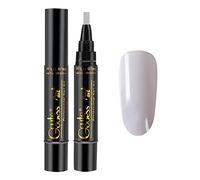 36 colores de gel de uñas Step Art Pencil Nails Oil No y capa superior requerida para mujeres niñas 5 ml empujador de cutículas de vidrio (M One Size)