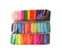 36 Colors Air Dry Clay Moulding Craft Clay Set for Kids with Tools Children's DIY Toy Plasticine Clay Crystal Colorful Mud