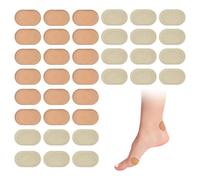 36 comprimidos de Caoutchouc Nitrile Pad Auto - adhésif, Patch de Protection en Caoutchouc Nitrile Pad, Pad Calleux Pour Soulager la Douleur, Convient aux Chaussures Pour Hommes Pied de Femme