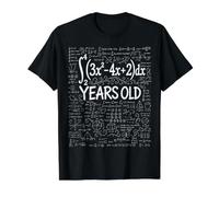 36 Cumpleaños Cálculo Integral Nerd Divertido Camiseta gráfica económica, Hombre, Negro, M