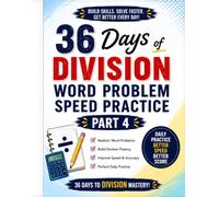 36 Days of Division Word Problem Speed Practice Part 4