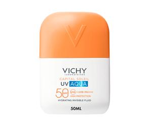 ¡36% DTO! Aqua Hidrating Invisible Fluid SPF50 Fluido Hidratante 50 ml