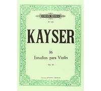 36 Estudios para violín