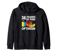 36 Frames of Pure Optimism 35mm Film Photography Analog CAM Sudadera con Capucha