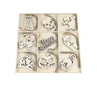 36 manualidades de madera para Halloween