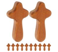 36 Mini Cruces de Mano de Madera para Orar, Cruz de Oración