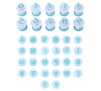 36 moldes para galletas, alfanuméricos, juegos de moldes para dulces, moldes para decoración de pasteles, moldes para galletas de cocina, moldes para caramelos