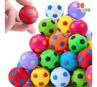 36 Pack Soccer Fidget Spinners, Kids Soccer Party Favors Fidget Toys Bulk, Goodie Bags Stuffers for Birthday Party, Treasure Box Toys for Classroom,