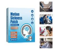 36 Parches Contra El Mareo Por Viaje Y Mareo Por Mar, Parches Contra el Mareo, Parche Antináuseas para Enfermedades del Mar, livian Mareos, Náuseas y Vómitos de Forma Rápida y Prolongada