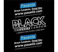 144 Preservativos Negros 190x55 Pasante