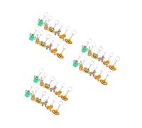 36 PCS Llave de la cadena de llaves Charmas del llavero mexicano Ciudad del llavero Partido del partido mexicano Pastel de la fiesta Partido Favores Partes Purse Encantos Maraca Keychains TACO Clave