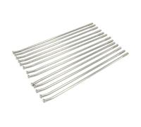 36 pezones de radios de acero para rueda delantera de 18 pulgadas y 19 pulgadas para KTM, Honda, Yamaha, Kawasaki, Suzuki, EXC, EXCF, XC, CRF, YZF, XR(230 mm, 3,5 mm)