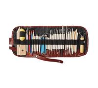 36-Piece Clay Tool Kit - Sculpting Modeling Pottery Supplies | Ceramic Art Craft Tools for Carving Molding Shaping Drawing Dotting, DIY Clay Sculpture Accessories, Ergonomic Durable Design, Creative