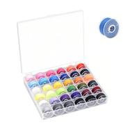 36 Piezas Bobinas de Coser Multicolores, Bobinas para Máquinas de Coser con Estuche Transparente, Ideales para Máquinas de Coser como Brother, Singer, Janome, Babylock, Kenmore,