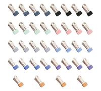 36 Piezas de Pinzas para la Ropa, Pinzas para la Ropa pegadas y sin Marcas, Pinzas para la Ropa multifuncionales, Pinzas para la Ropa a Prueba de Viento para Ropa y Toallas