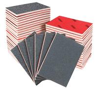 36 Piezas Esponjas de Lijado Grano 80/120/180/240/320/400 para Húmedo y Seco Bloque de Lijado Flexible para Madera, Panel de Yeso, Metal y Pintura