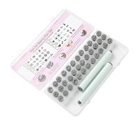 36 piezas Nail Art Stamp Pen Diferentes patrones Nail Art Stamp con punta de bolígrafo de silicona Flor Mariposa Rosa Kit de estampado DIY para mujeres Kit de estampado, Stamper