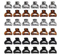 36 Piezas Pinzas de Pelo Pequeñas, Semicírculo 6 Colores Pinzas Crocodilo Antideslizante, Hair Clips para Mujeres y Chicas, Accesorios de Styling Capilar para Pelo Fino y Grueso